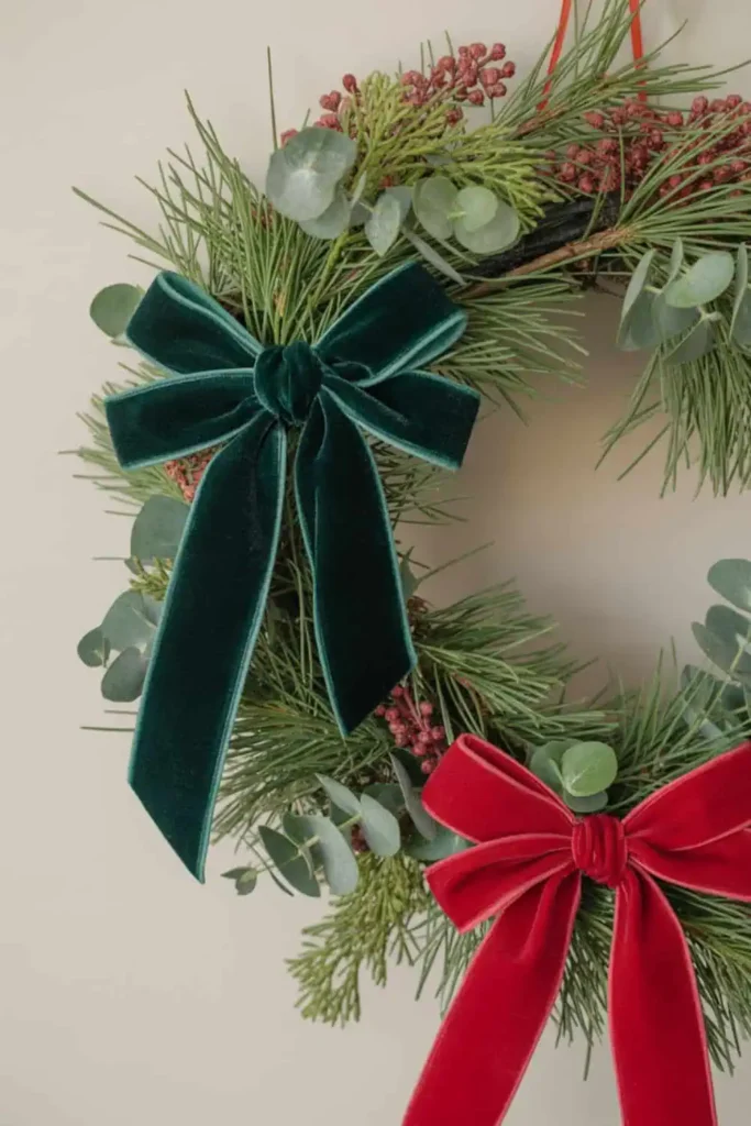 DIY jewel tone painted holiday ornaments.
