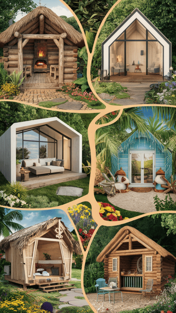 Cozy Garden Huts