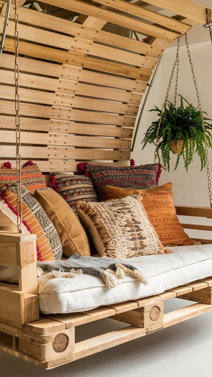 Pallet Swing Sofa