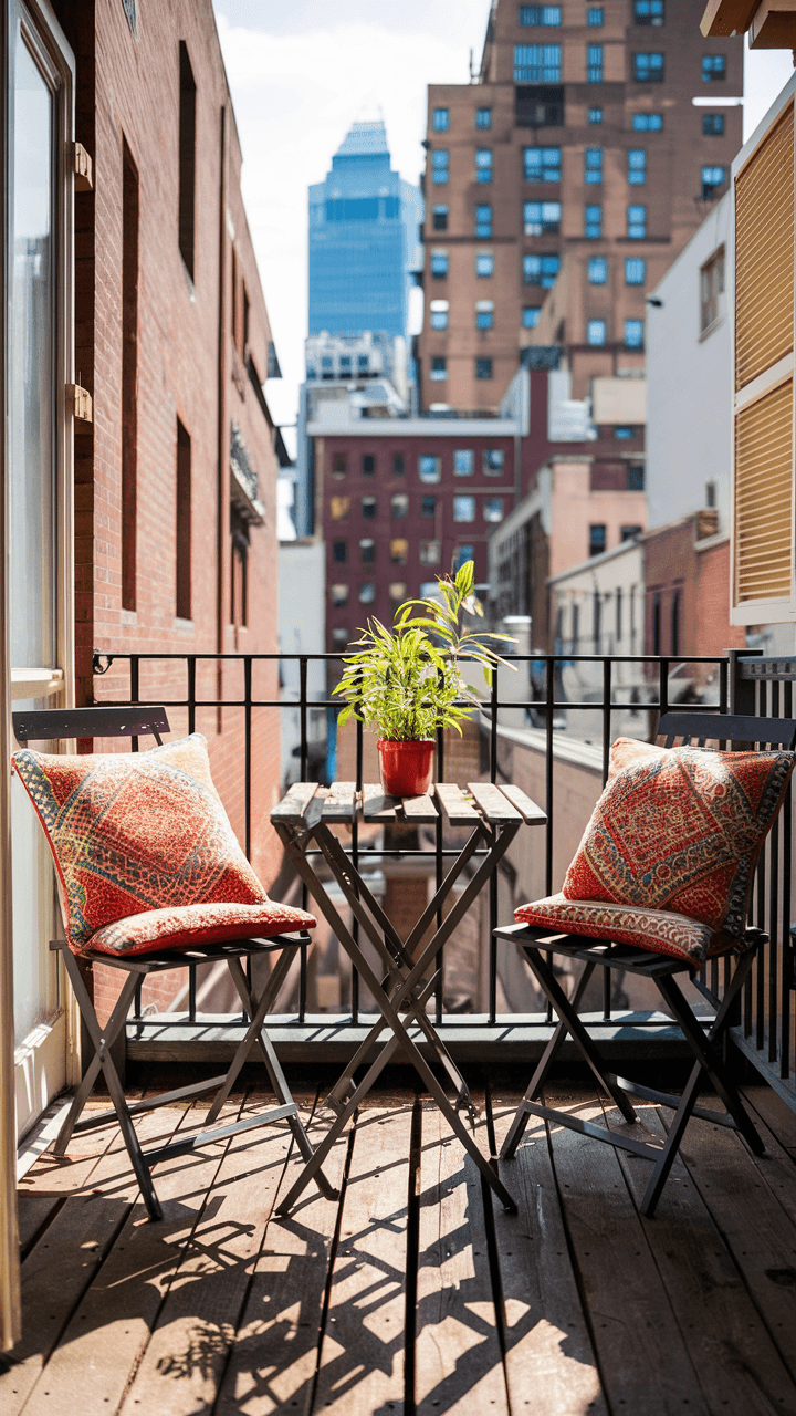 Compact Pallet Bistro Set
