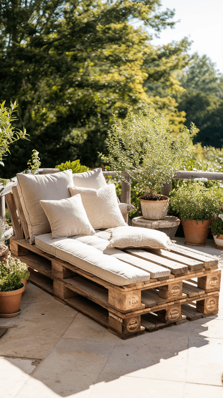 Pallet Chaise Lounge