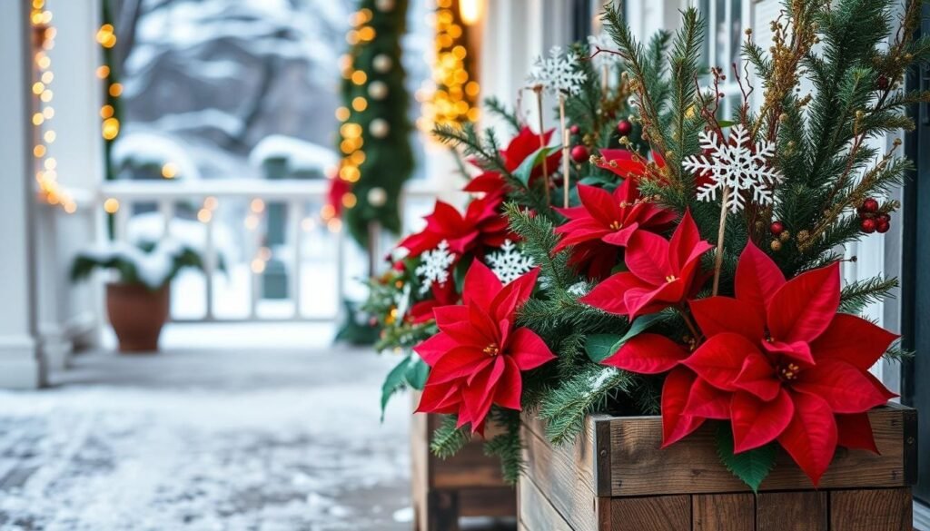 Christmas Wooden Planters