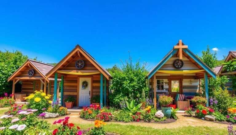 DIY Garden Huts