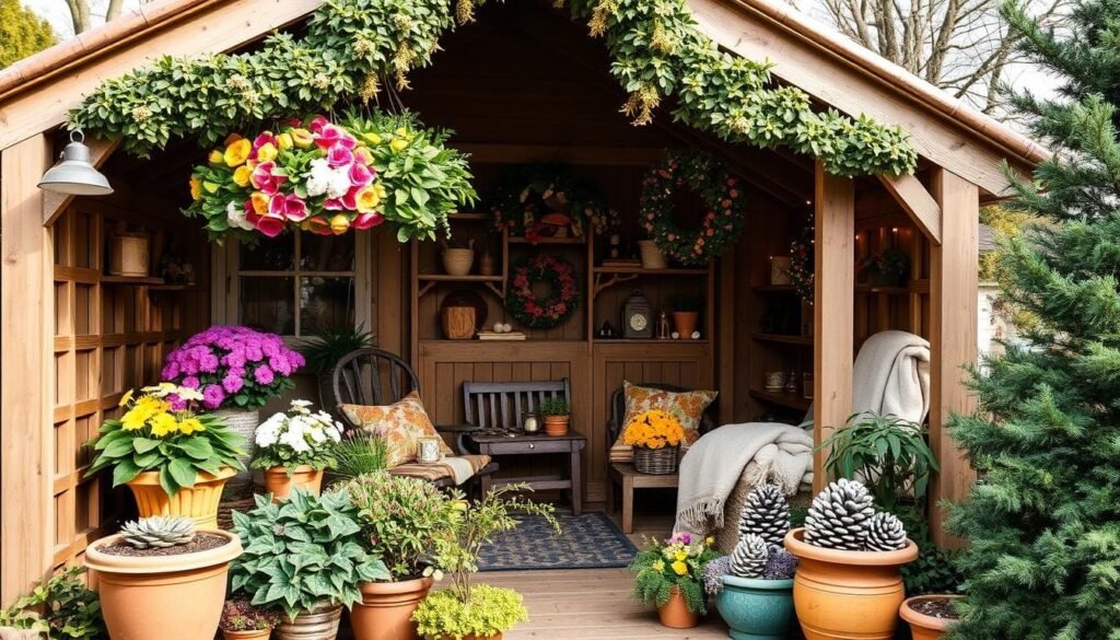 Garden Hut Decorating Ideas Garden Hut Decorating Ideas