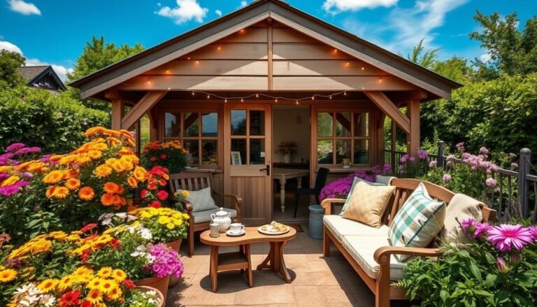 Garden Hut Decorating Ideas