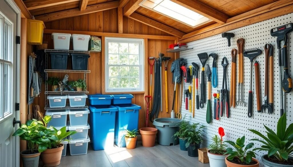Garden Tool Storage