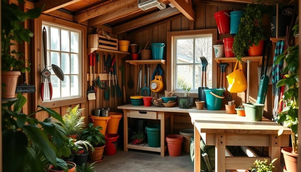 Garden Tool Storage