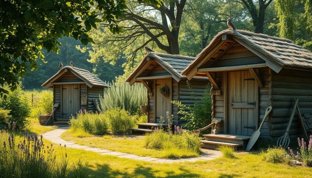 Rustic Garden Huts Rustic Garden Huts