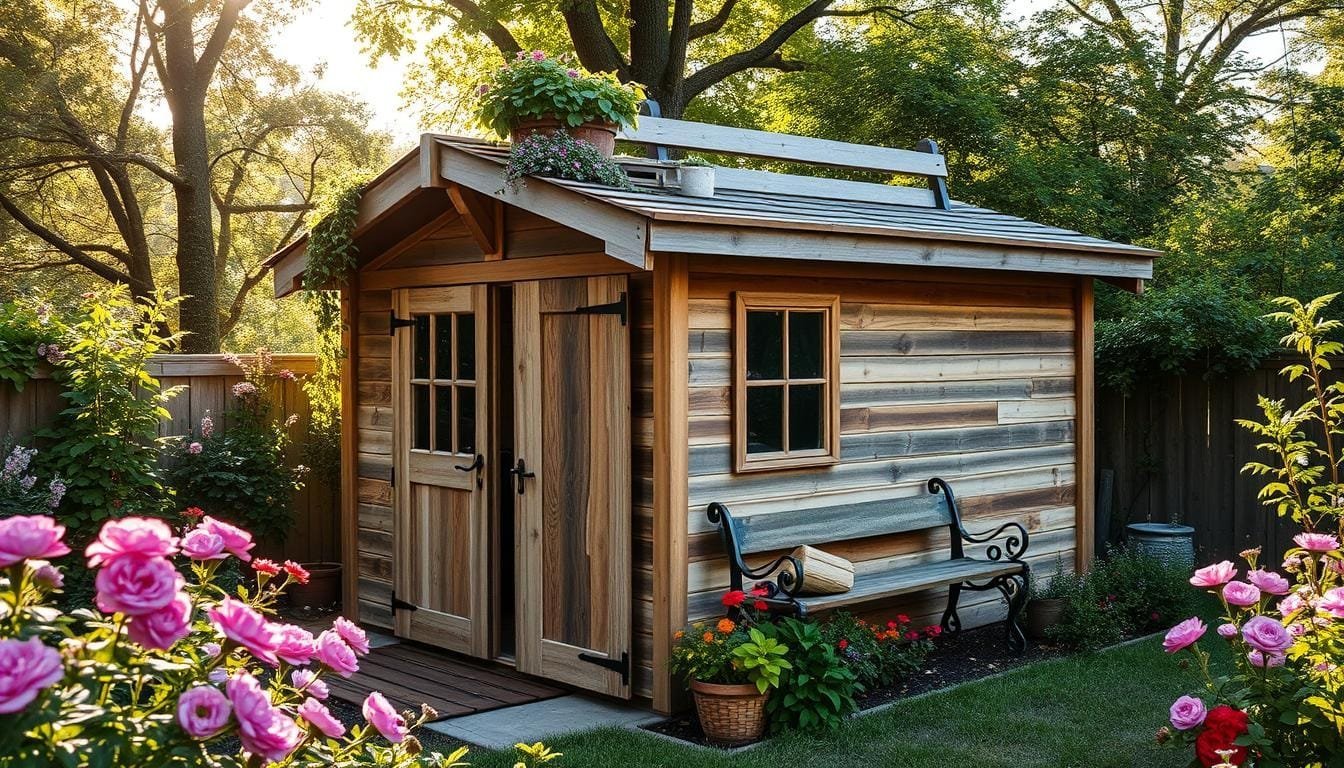Upcycled Garden Shed Ideas