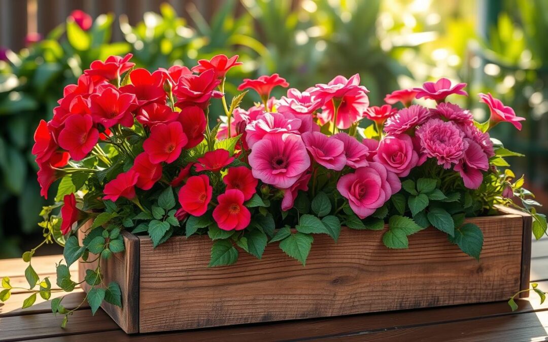 Wooden Planter Box Ideas for Valentine’s Day Flowers