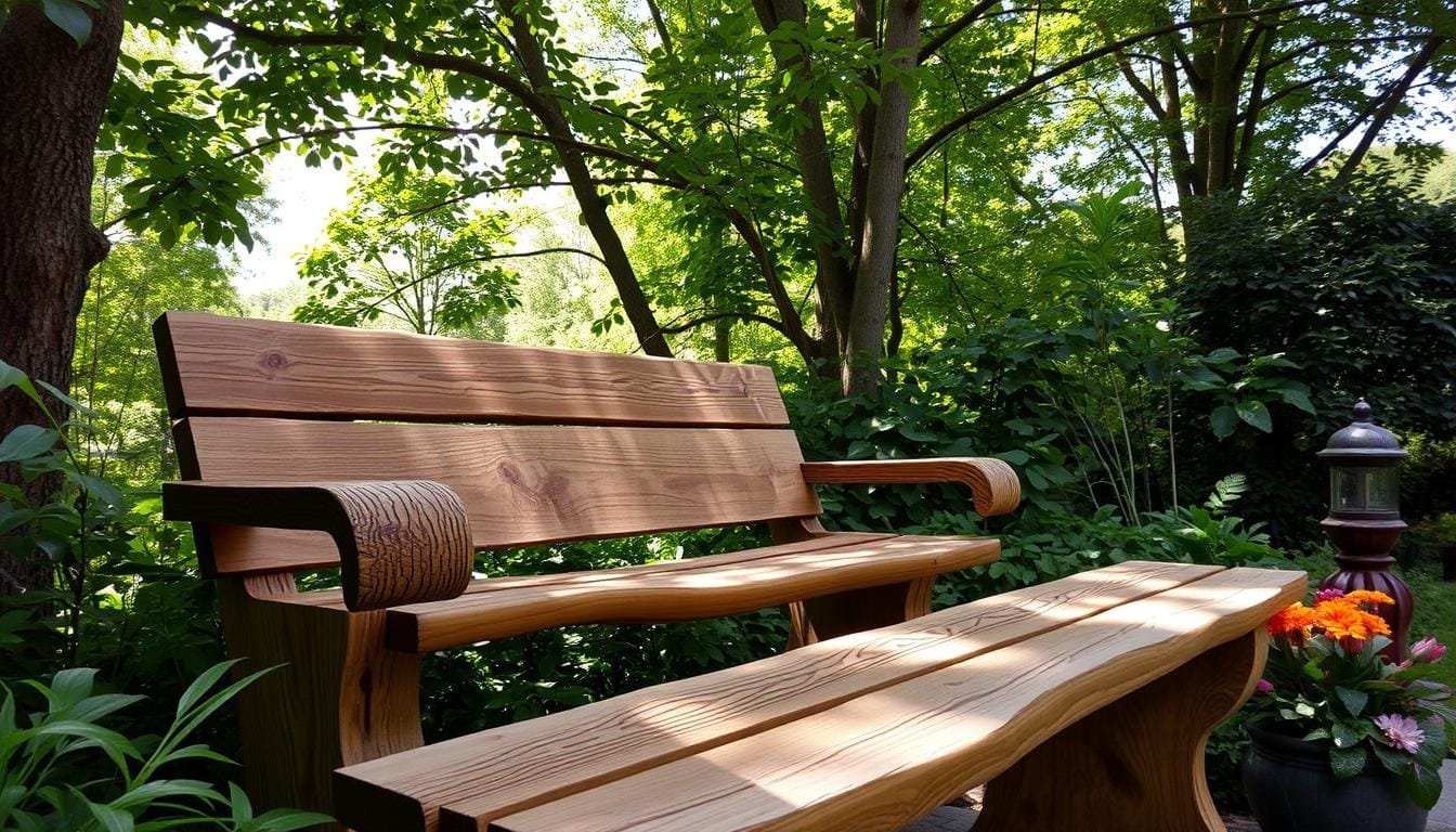 Wooden Outdoor Benches