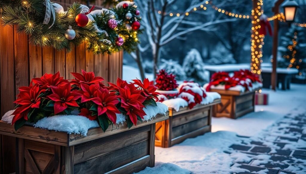 Xmas Wooden Containers