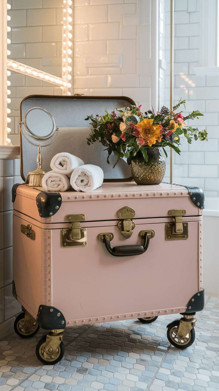 Repurpose Vintage Suitcases