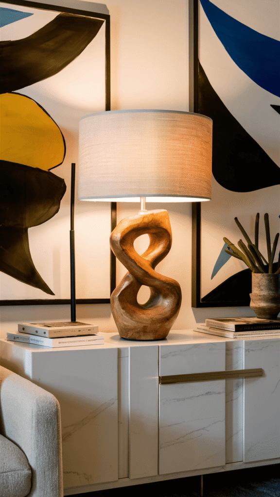 Wooden Lamp