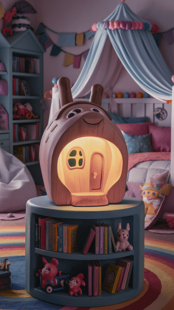 Wooden Lamp
