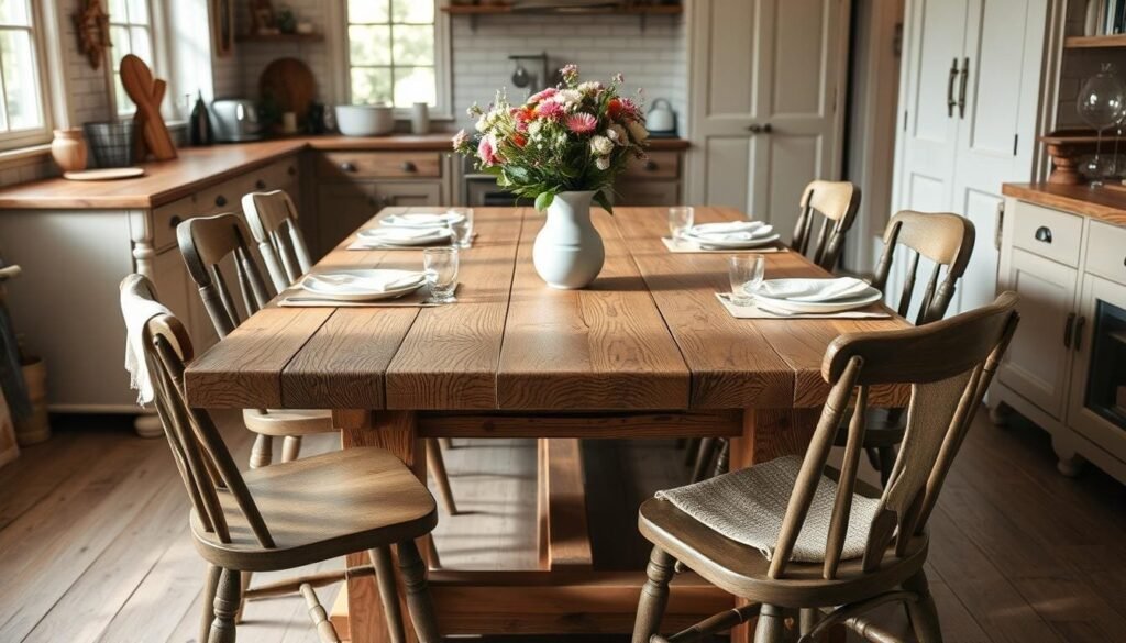 farmhouse table