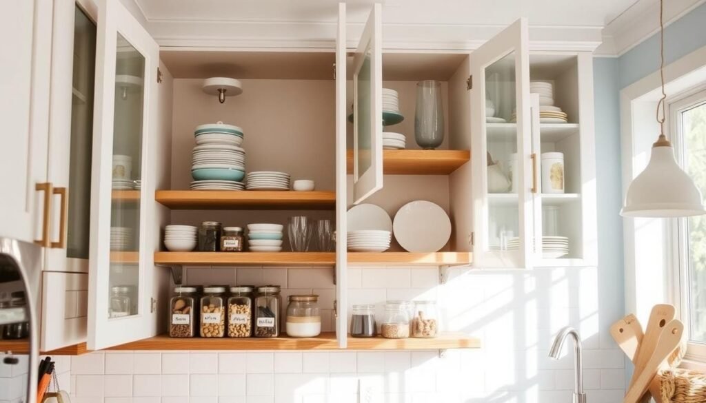 kitchen cabinet organization