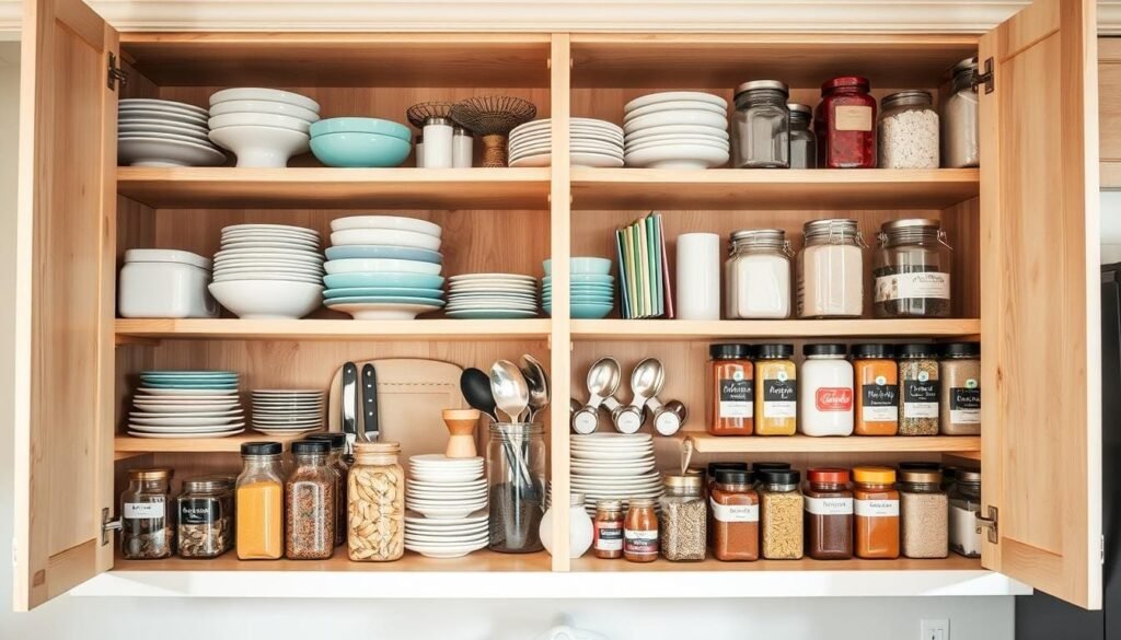 kitchen cabinet storage
