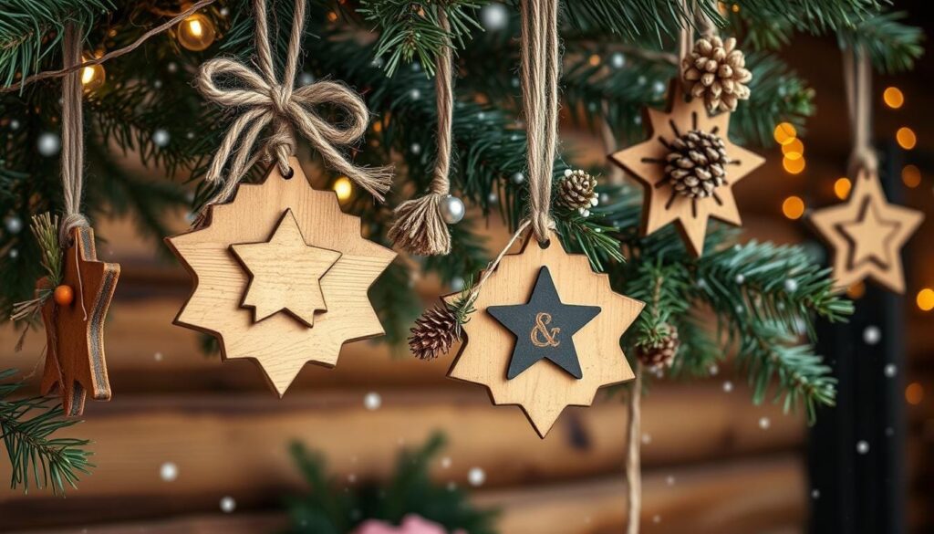 rustic Christmas decor