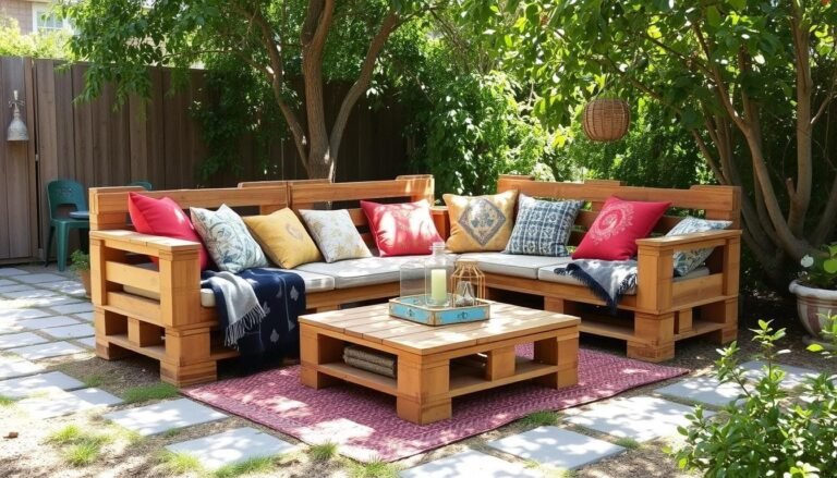 DIY Pallet Outdoor Sofa