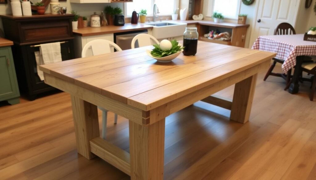 DIY pallet farmhouse table