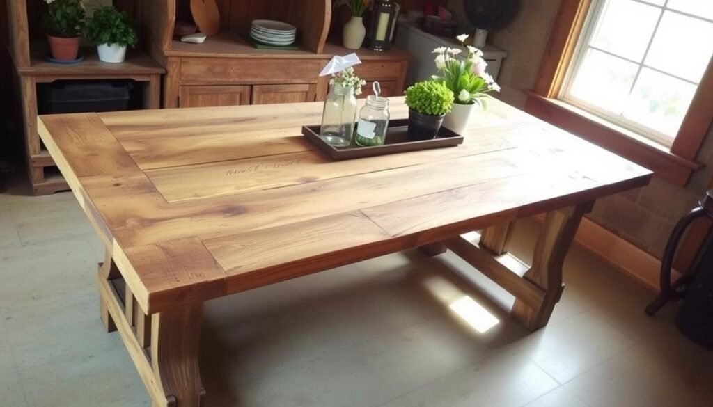 DIY pallet farmhouse table DIY pallet farmhouse table