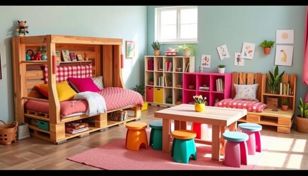DIY pallet furniture for kids DIY pallet furniture for kids