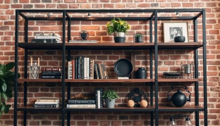 Industrial Bookshelf DIY