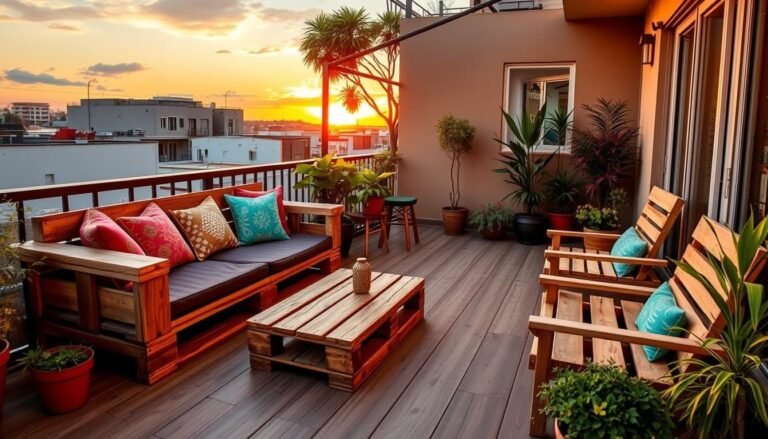 Pallet Furniture Balcony