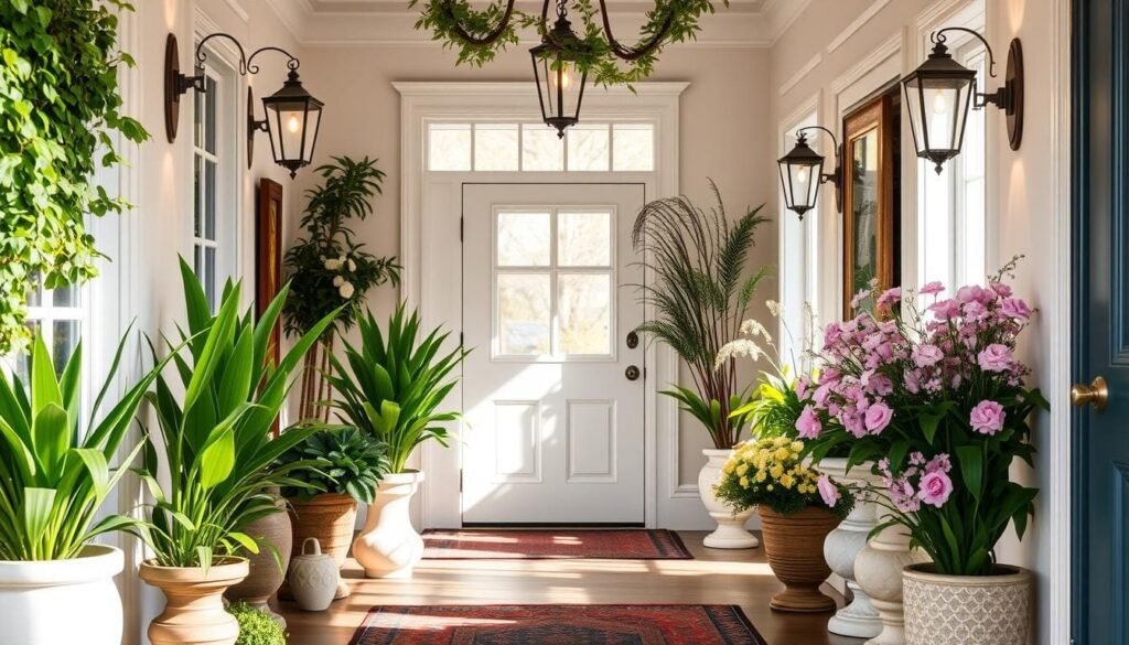 entryway spring decor lighting ideas entryway spring decor lighting ideas