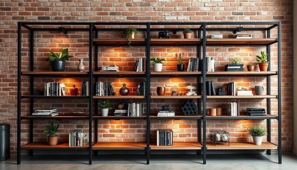 industrial decor bookshelf industrial decor bookshelf