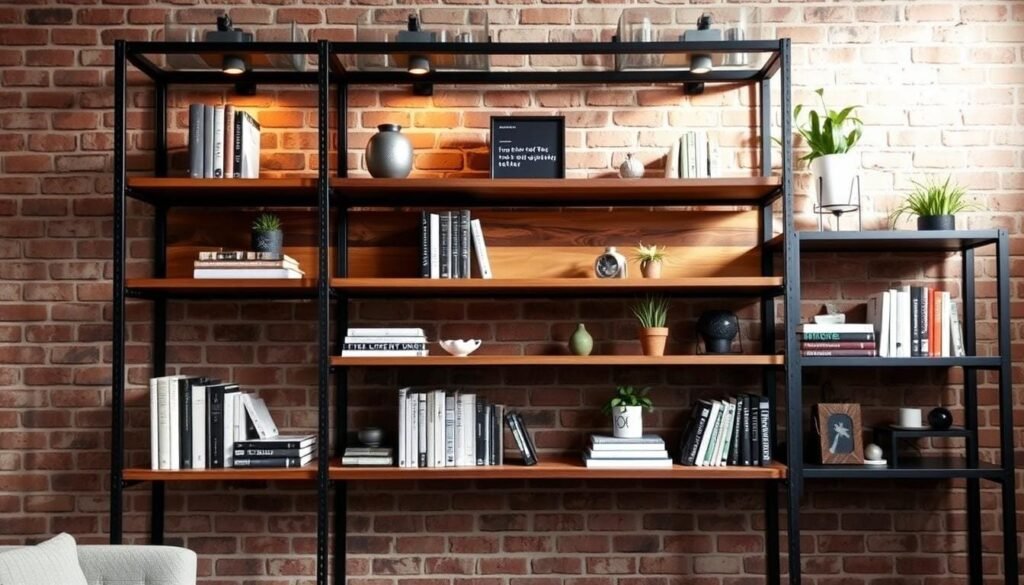 industrial decor bookshelf industrial decor bookshelf