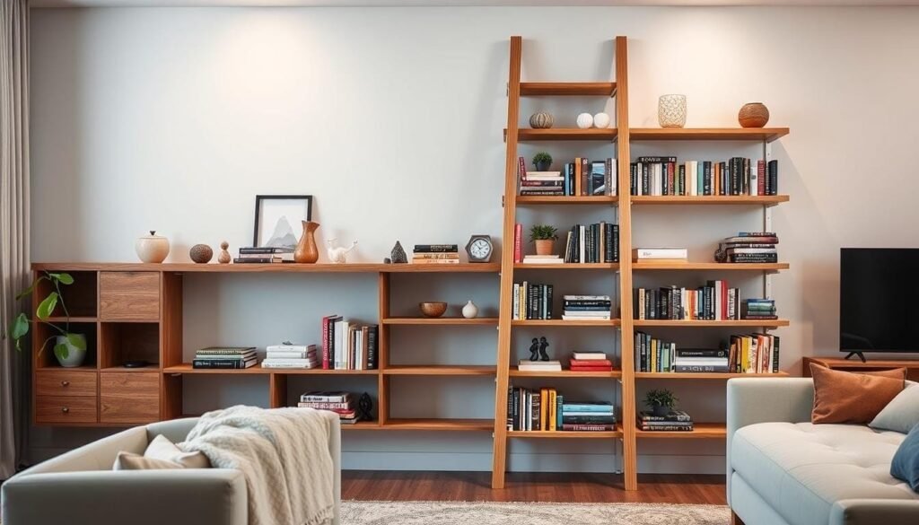 ladder shelf DIY ladder shelf DIY