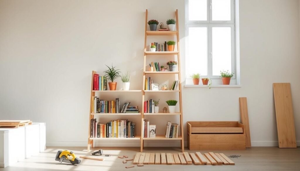 ladder shelf tutorial ladder shelf tutorial