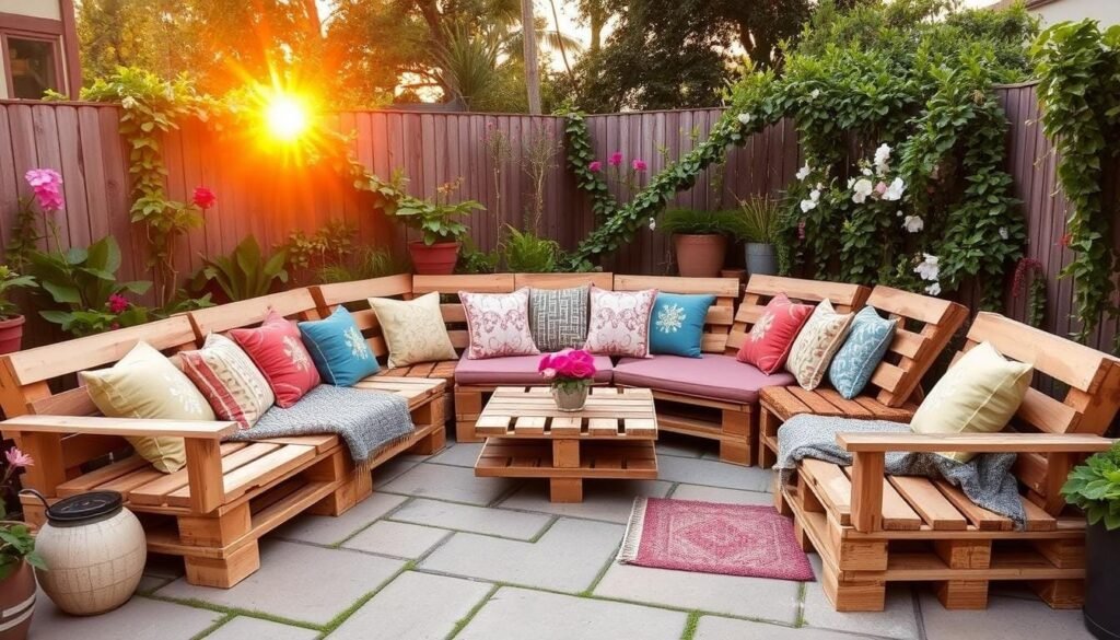 pallet corner lounge pallet corner lounge