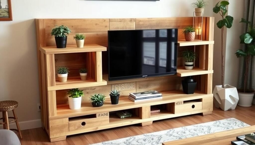 pallet furniture TV stand pallet furniture TV stand