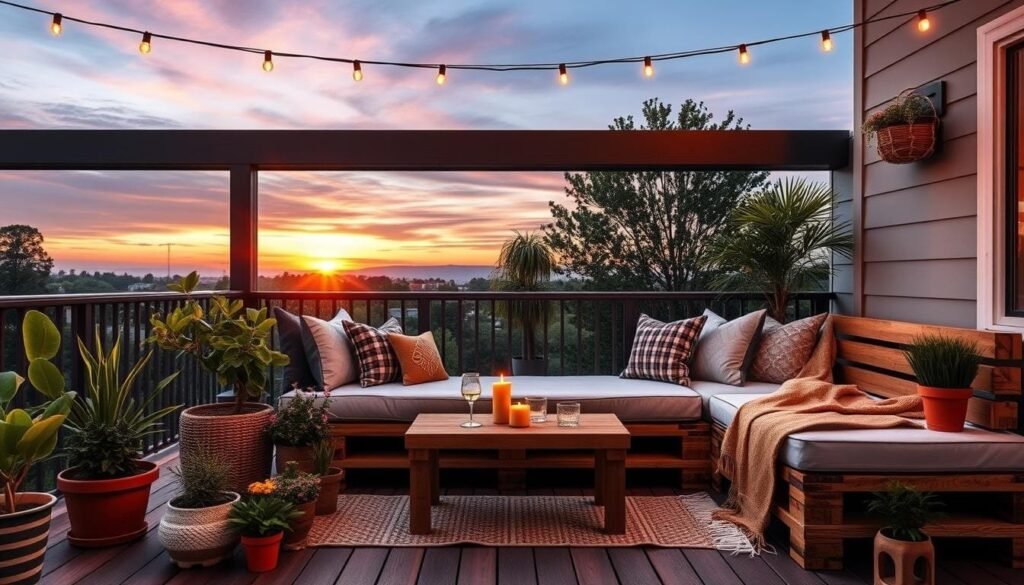 pallet furniture for balconies pallet furniture for balconies