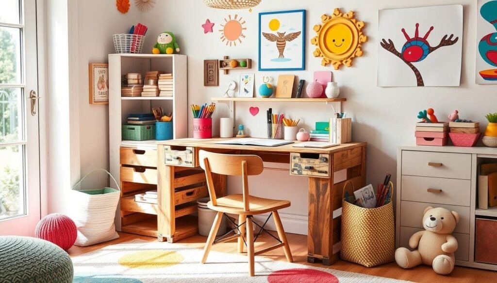 pallet furniture kids desk pallet furniture kids desk
