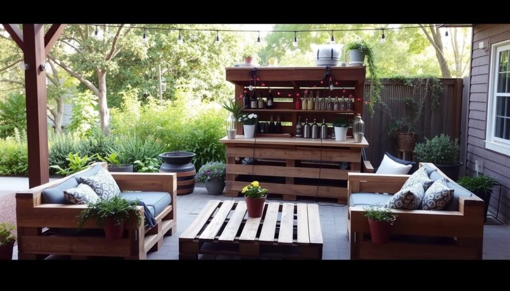 pallet furniture patio pallet furniture patio
