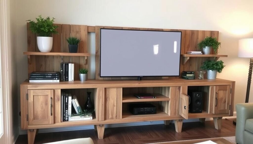 pallet furniture vintage entertainment center pallet furniture vintage entertainment center