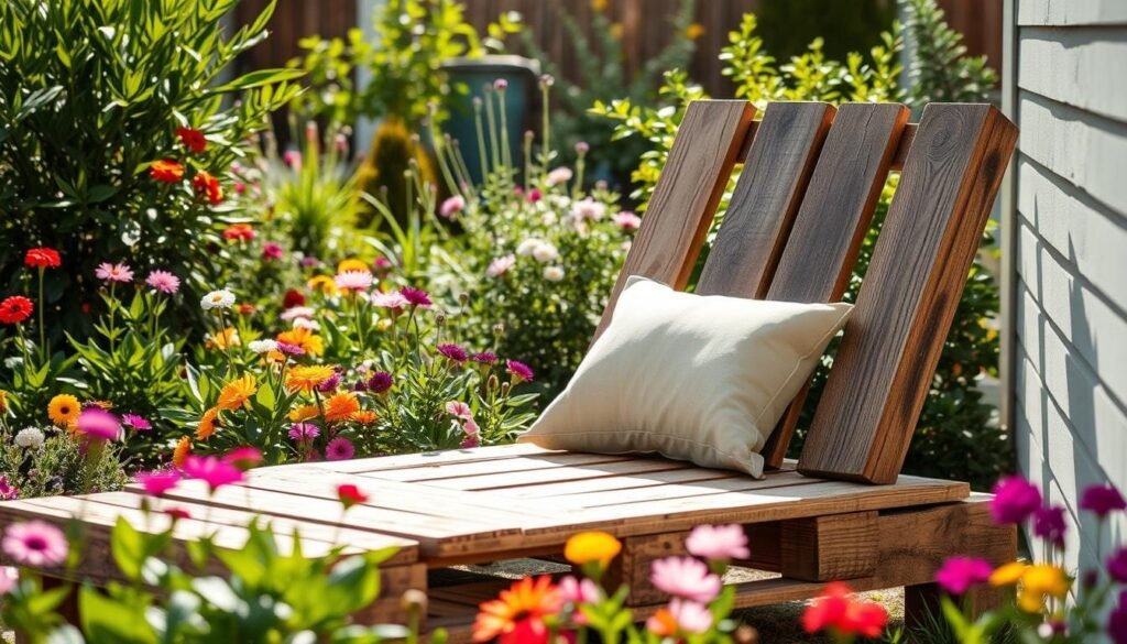 pallet lounge chair pallet lounge chair