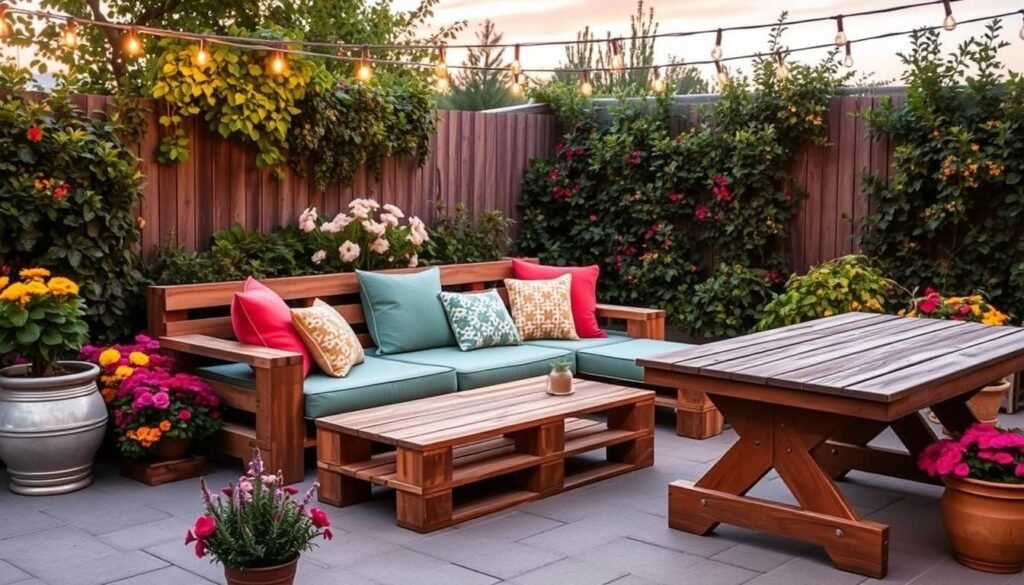 pallet patio furniture pallet patio furniture