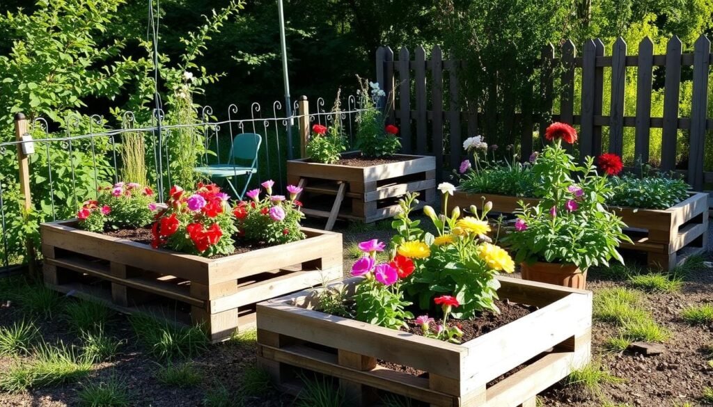 pallet planter boxes pallet planter boxes