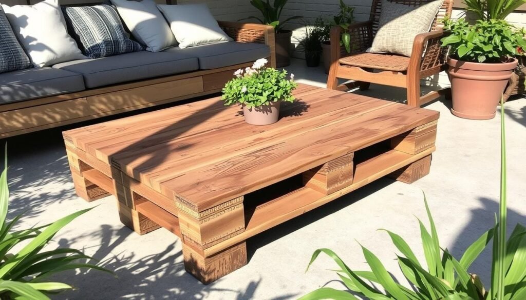 rustic pallet table rustic pallet table
