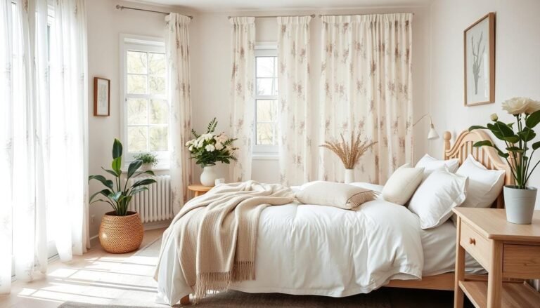 spring home decor bedroom