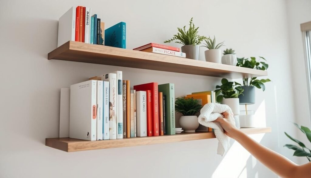 wall-mounted bookshelf maintenance wall-mounted bookshelf maintenance
