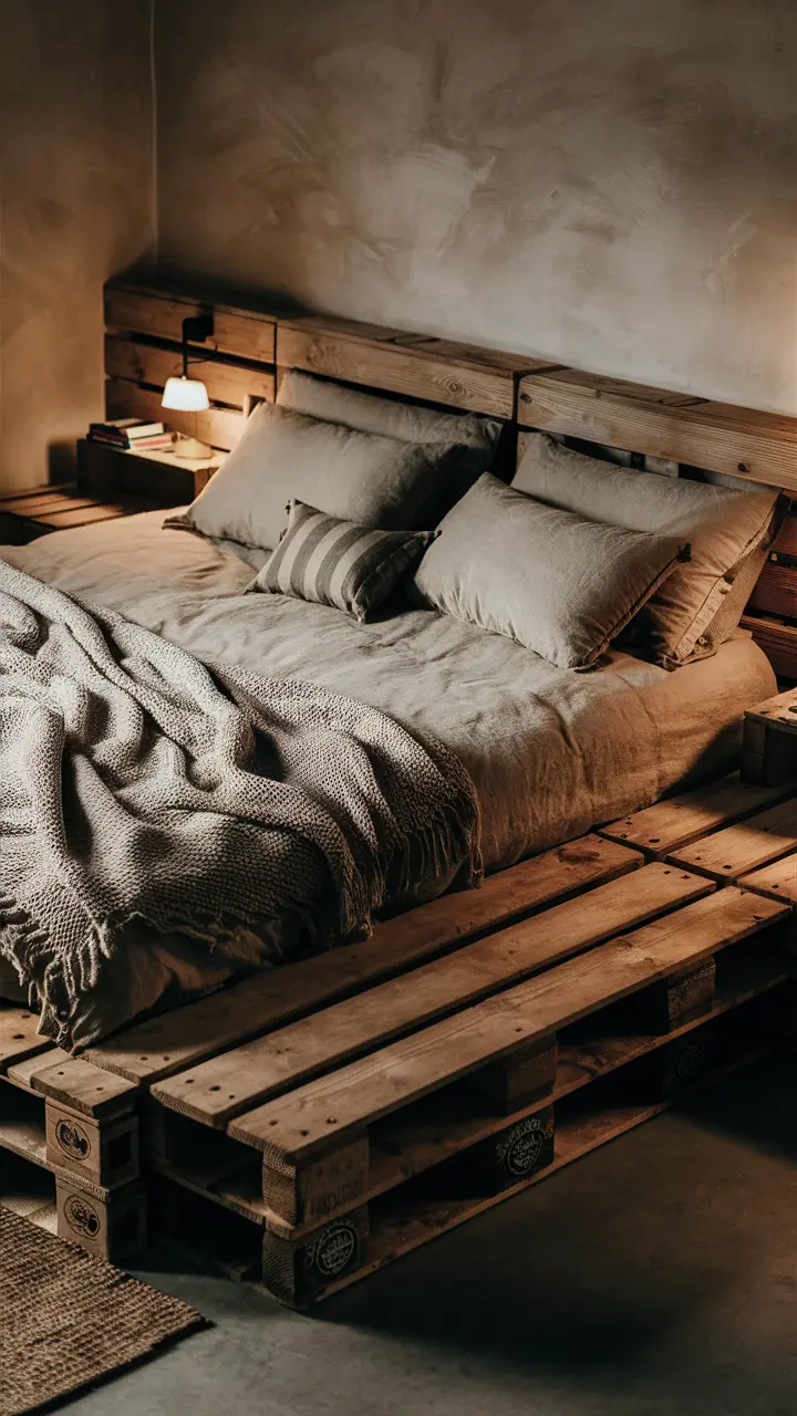 15 Pallet Bed Frame Ideas For Small Rooms