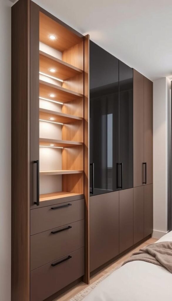 Innovative cabinet designs for vertical storage Innovative cabinet designs for vertical storage