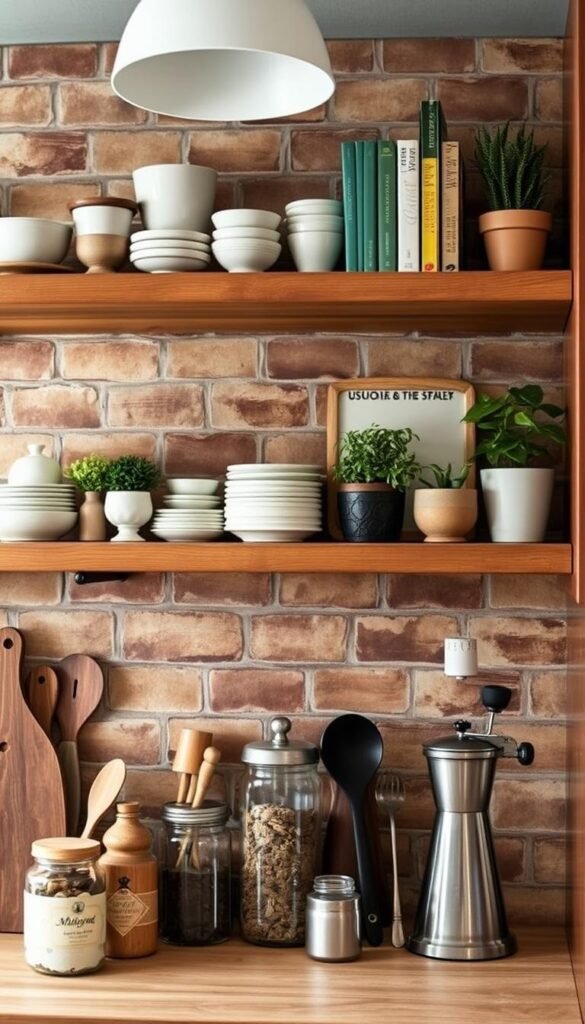 Kitchen open shelving inspiration Kitchen open shelving inspiration