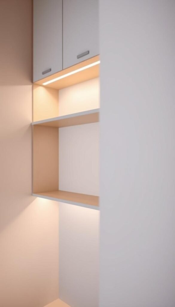 Minimalist cabinet designs with adjustable shelving Minimalist cabinet designs with adjustable shelving